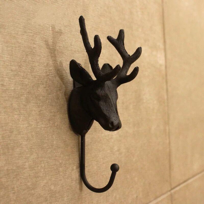 European-style cast iron clothing store display racks coat hanger clothes shop wall iron wall hooks deer hanging point
European-style cast iron clothing store display racks coat hanger clothes shop wall iron wall hooks deer hanging point