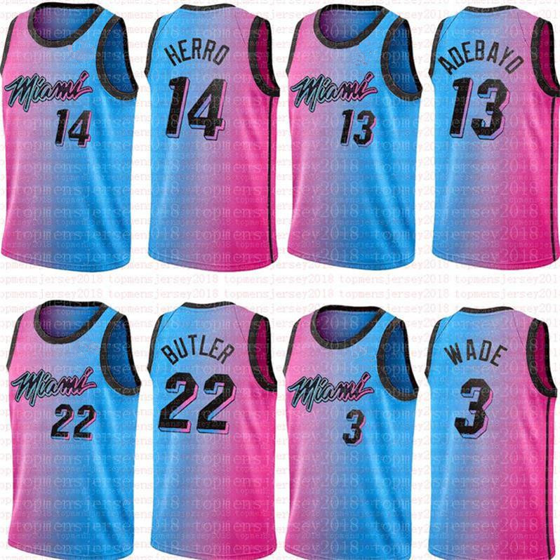 Jimmy 22 Tyler Butler 14 Herro Jersey Dwayne 3 Wade jerseys Goran # Bam 2021 Dragic 99 Adebayo Basketball Jersey, New
Jimmy 22 Tyler Butler 14 Herro Jersey Dwayne 3 Wade jerseys Goran # Bam 2021 Dragic 99 Adebayo Basketball Jersey, New