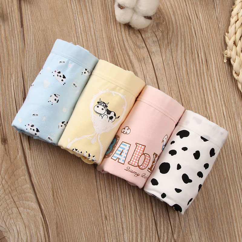 High Quality Children's Underwear Pants Cartoon Cow Print Panties Baby Girl Clothes Teen Underwear for 4 6 8 10 12 14Y Boxers Y0126, 4 pcs pg05
High Quality Children's Underwear Pants Cartoon Cow Print Panties Baby Girl Clothes Teen Underwear for 4 6 8 10 12 14Y Boxers Y0126, 4 pcs pg05