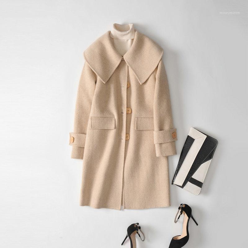 Factory direct sales Ofi Albaca double-sided alpaca coat female 2020 milk -colored fur coat doll collar1, Pink
Factory direct sales Ofi Albaca double-sided alpaca coat female 2020 milk -colored fur coat doll collar1, Pink