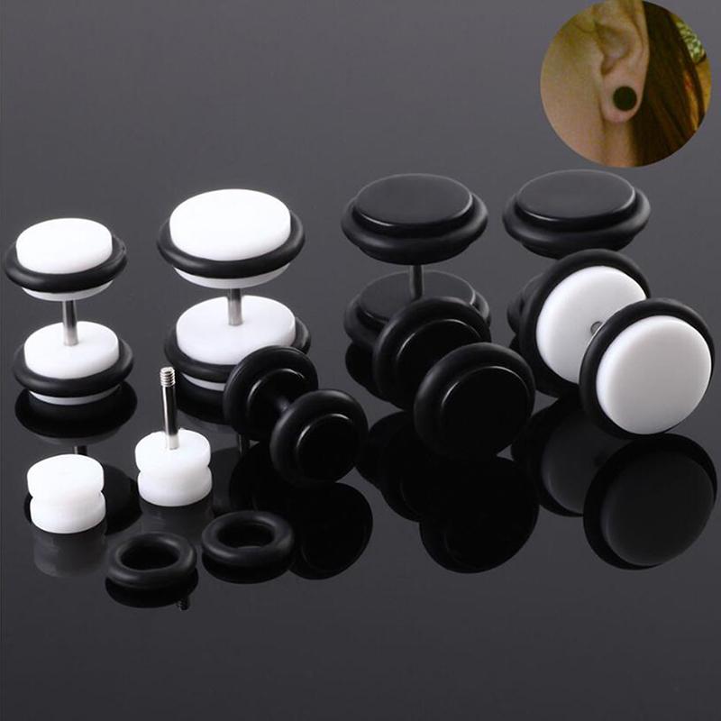 1Pair Punk Round Barbell Dumbbell Acrylic Ear Stud Fashion Earrings Ear Piercing Jewelry
1Pair Punk Round Barbell Dumbbell Acrylic Ear Stud Fashion Earrings Ear Piercing Jewelry