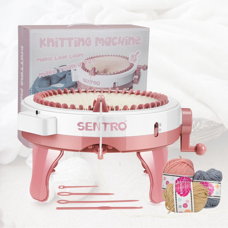 48 Needles Handmade Wool Knitting Machine Scarf Sweater Hat Socks Adult Children Lazy Artifact Cylinder Wool Loom Hand-knitted
48 Needles Handmade Wool Knitting Machine Scarf Sweater Hat Socks Adult Children Lazy Artifact Cylinder Wool Loom Hand-knitted