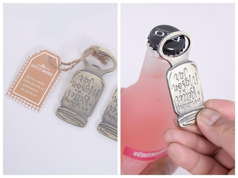 100 Pcs/lot) Simple bottle wedding celebration favors of Mason Jar Bottle Opener gifts For Bridal shower birthday Party Favors1
100 Pcs/lot) Simple bottle wedding celebration favors of Mason Jar Bottle Opener gifts For Bridal shower birthday Party Favors1