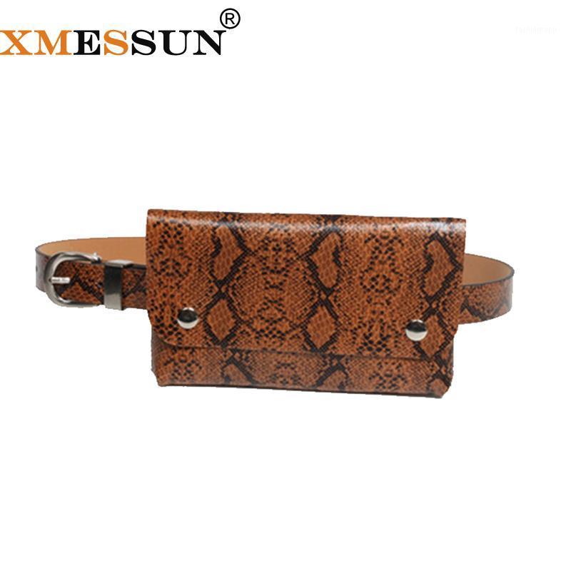 XMESSUN Python Waist Bag Fanny Pack Belt Bag Animal Print Serpentine Women Leather 2020 Fall Winter Wholesale H171, Khaki
XMESSUN Python Waist Bag Fanny Pack Belt Bag Animal Print Serpentine Women Leather 2020 Fall Winter Wholesale H171, Khaki