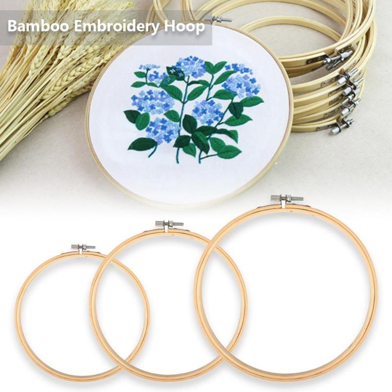 5/6/8Inch Embroidery Cross Stitch Bamboo Hoop Frame Ring Wooden Hoop Round Needlecraft Sewing Tools
5/6/8Inch Embroidery Cross Stitch Bamboo Hoop Frame Ring Wooden Hoop Round Needlecraft Sewing Tools