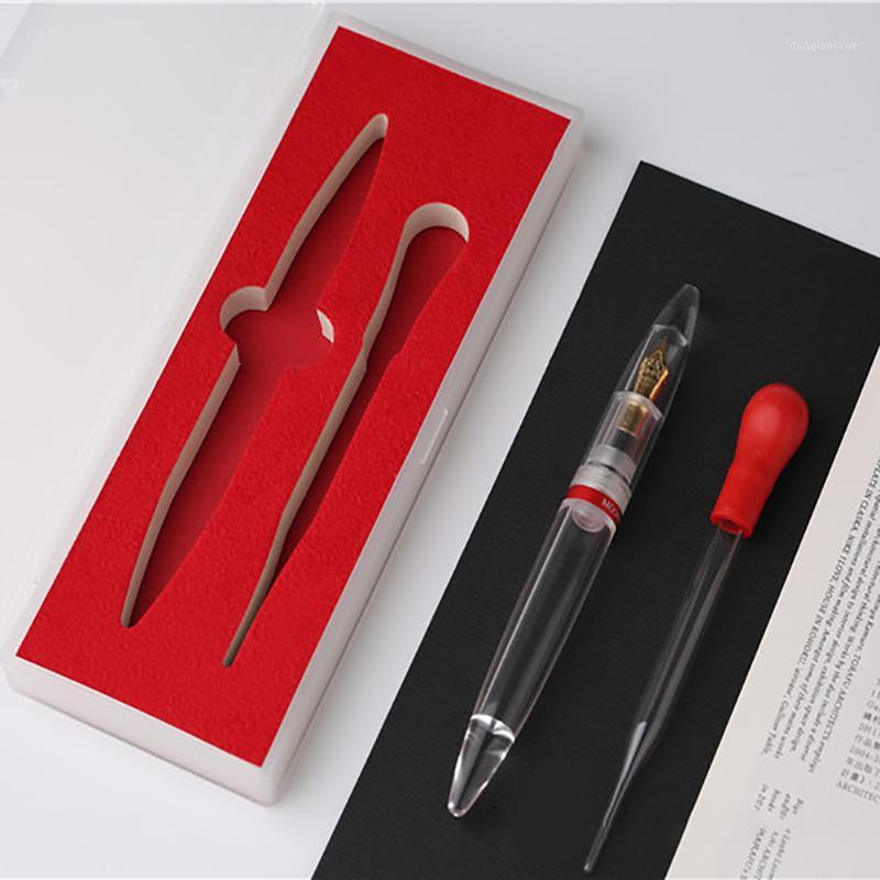 Large Capacity Writing Ink Fountain Pen School Students Transparent Fashion Eye Dropper Office Smooth Gifts Leak Resistance1, Red
Large Capacity Writing Ink Fountain Pen School Students Transparent Fashion Eye Dropper Office Smooth Gifts Leak Resistance1, Red