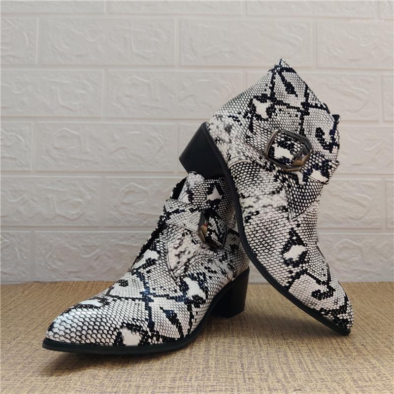 YMECHIC 2020 Trendy Snake Print Buckle Western Cowboy Womens Boots Vintage Biker Ladies Ankle Boots Chunky Heels Shoes Plus Size1, Black
YMECHIC 2020 Trendy Snake Print Buckle Western Cowboy Womens Boots Vintage Biker Ladies Ankle Boots Chunky Heels Shoes Plus Size1, Black