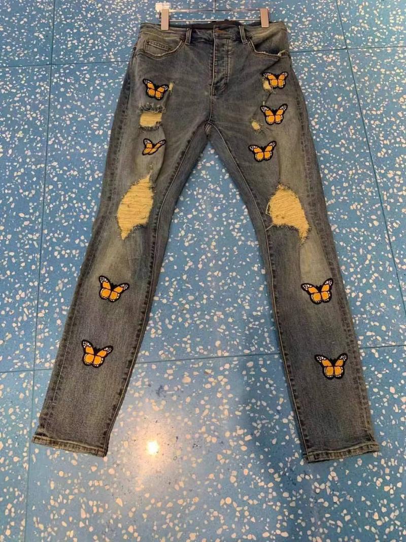 VK01126 Fashion Men's Jeans 2021 Runway European Design party style Men's Clothing, As pic
VK01126 Fashion Men's Jeans 2021 Runway European Design party style Men's Clothing, As pic
