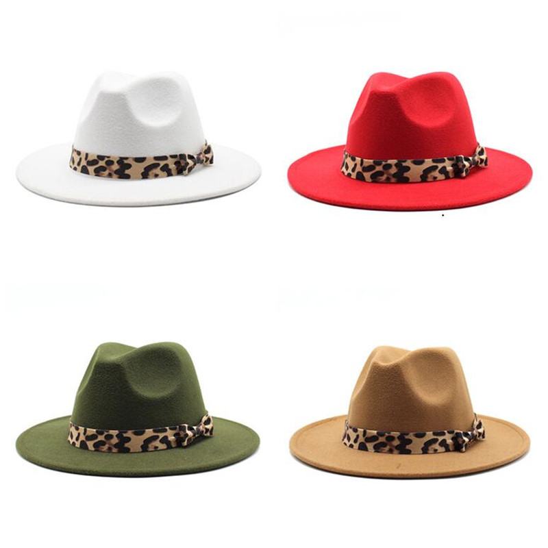 Leopard Fedora Hat Wide Brim Cap Men Women Jazz Panama caps Formal Hats Ladies Woman Girls Trilby Chapeau Spring Autumn Fashion Accessories, Blue;gray
Leopard Fedora Hat Wide Brim Cap Men Women Jazz Panama caps Formal Hats Ladies Woman Girls Trilby Chapeau Spring Autumn Fashion Accessories, Blue;gray