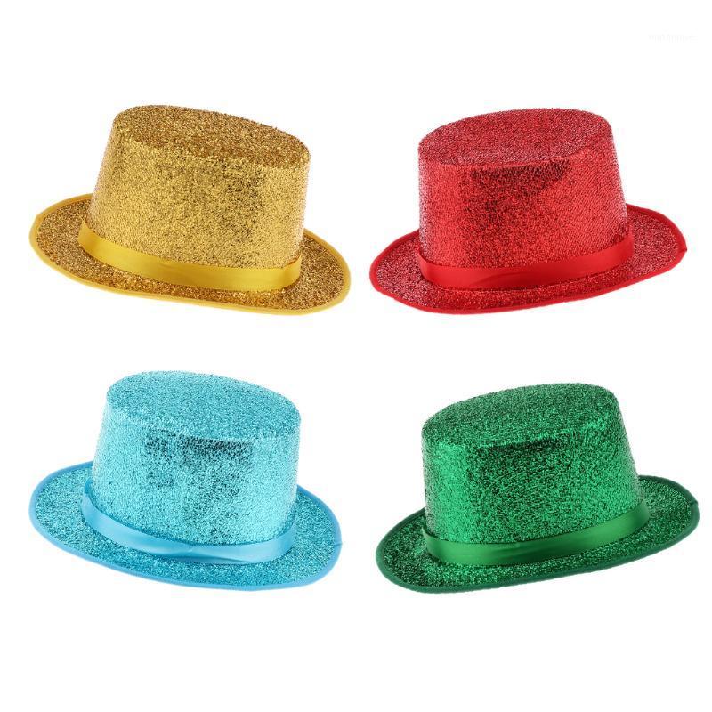 Kids Adults Glitter Sequin Top Hat Magician Gentleman Fancy Dress Party Hat1, Red
Kids Adults Glitter Sequin Top Hat Magician Gentleman Fancy Dress Party Hat1, Red