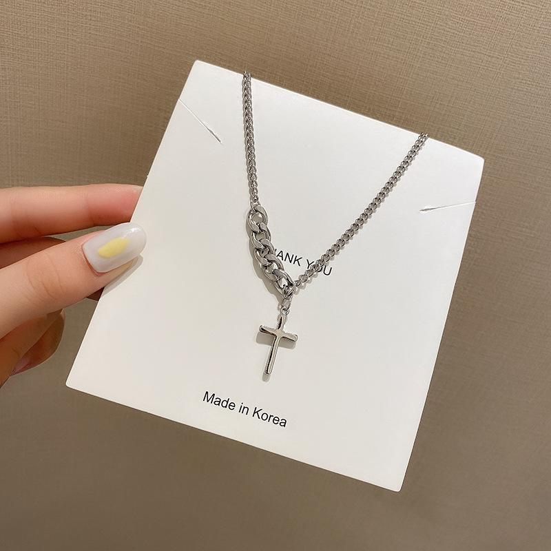 LS Chain cross necklaces ins trendy niches stitched together The stitched Together Jesus prays autumn winter sweater chains
LS Chain cross necklaces ins trendy niches stitched together The stitched Together Jesus prays autumn winter sweater chains