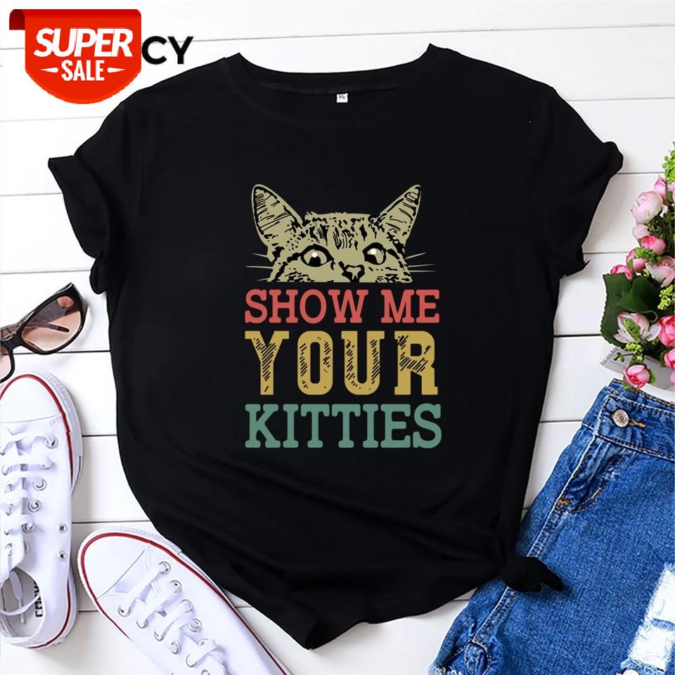 JFUNCY Plus Size Women Tops Cotton T-shirt Summer Short Sleeve Oversize Tshirt Kitties Print Casual Loose Female Tee Shirts #3r6a, White
JFUNCY Plus Size Women Tops Cotton T-shirt Summer Short Sleeve Oversize Tshirt Kitties Print Casual Loose Female Tee Shirts #3r6a, White