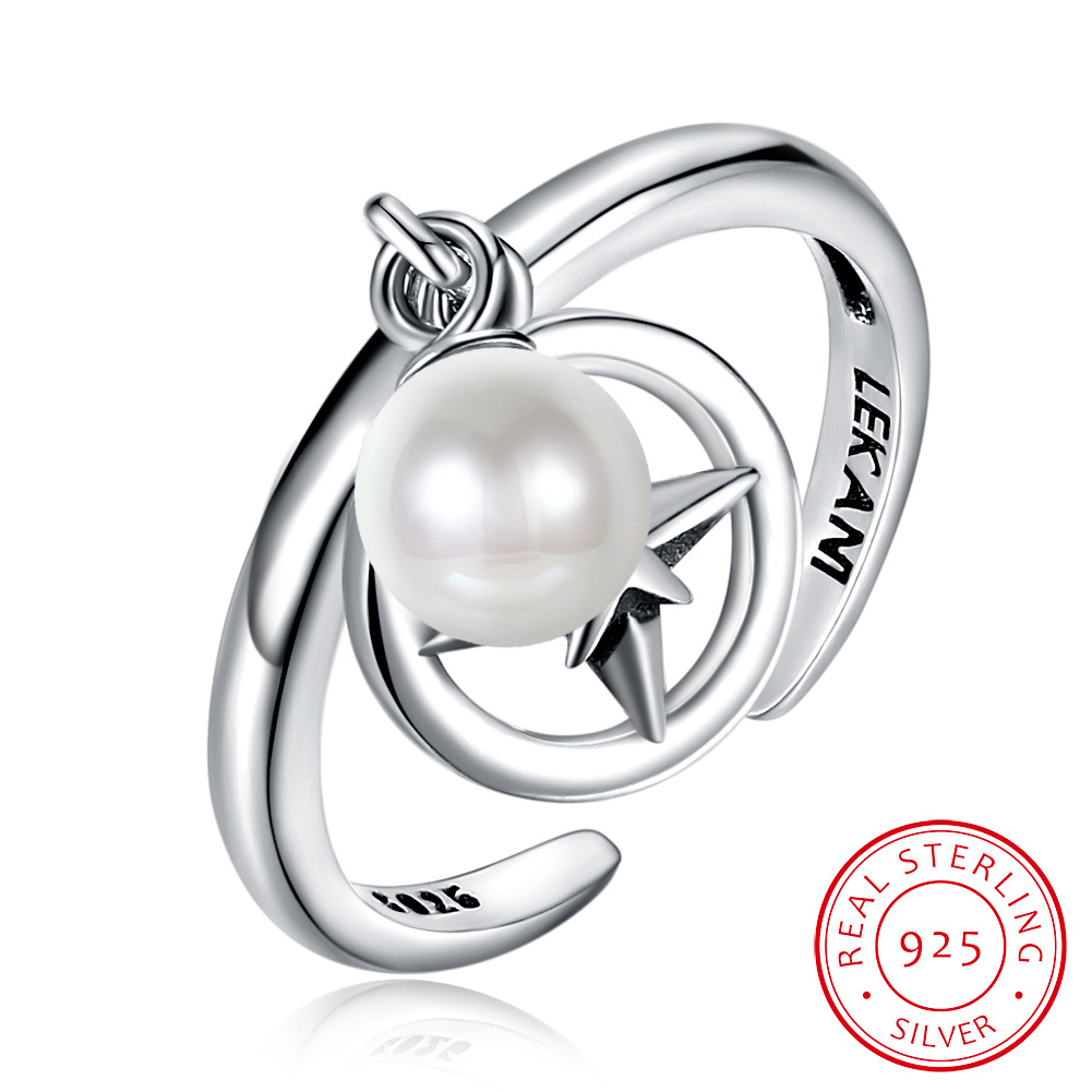 s925 sterling silver ring female Japan and South Korea open light accessories star pearl bracelet pair ring explosion style fashion trend re
s925 sterling silver ring female Japan and South Korea open light accessories star pearl bracelet pair ring explosion style fashion trend re