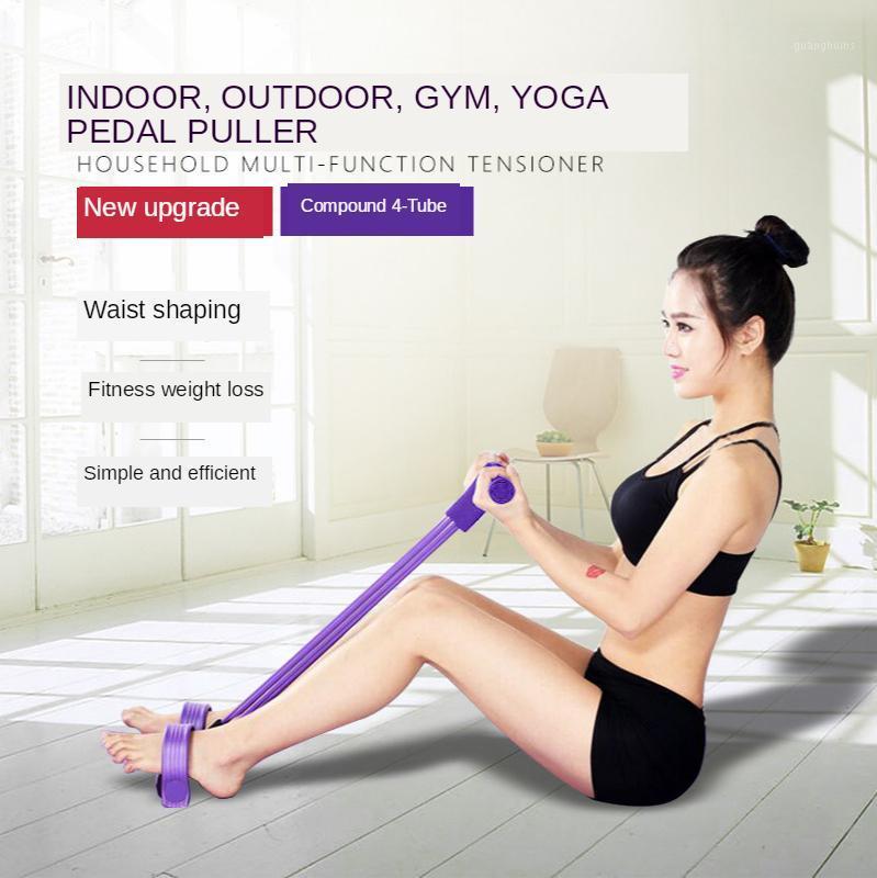 Tension Rope 4 Tube Puller Pedal Ankle Abdominal Exerciser Elastic Sit Up Pull Rope Home Gym Yogo Pilate Fitness Body Shaping1
Tension Rope 4 Tube Puller Pedal Ankle Abdominal Exerciser Elastic Sit Up Pull Rope Home Gym Yogo Pilate Fitness Body Shaping1