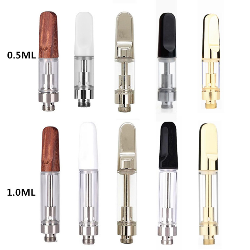 TH205 Vape Cartridges 0.5ml 1.0ml Atomizers Ceramic Coil Carts Gold/Silver/Wood Drip Tips 510 Thread Thick Oil Glass Vapor Tank
TH205 Vape Cartridges 0.5ml 1.0ml Atomizers Ceramic Coil Carts Gold/Silver/Wood Drip Tips 510 Thread Thick Oil Glass Vapor Tank