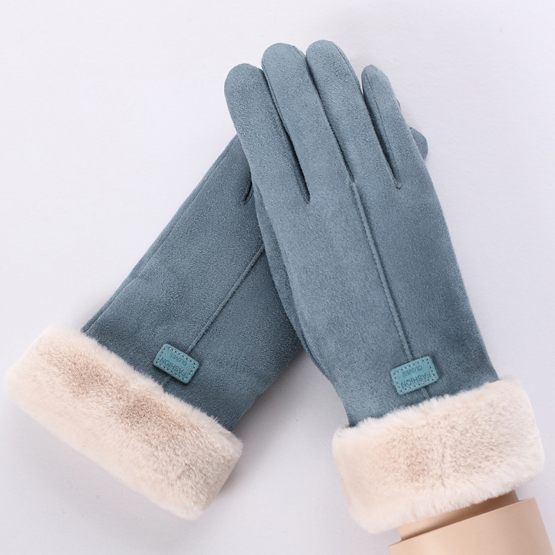 Women Handmade Winter Driving Waterproof Windproof Gloves Keep Warm Touch Screen Faux Suede Glove
Women Handmade Winter Driving Waterproof Windproof Gloves Keep Warm Touch Screen Faux Suede Glove