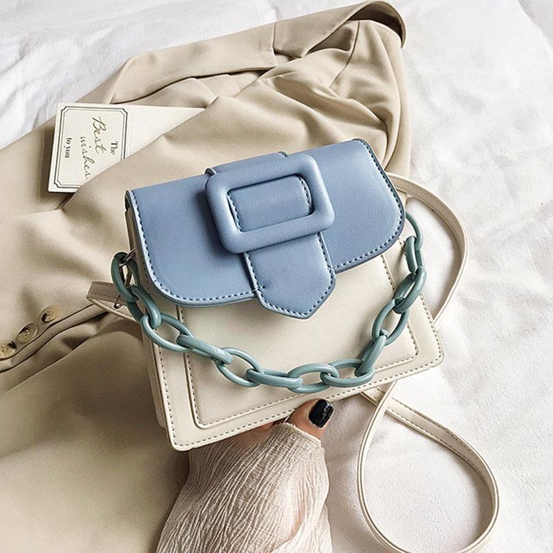Contrast Color PU Leather Crossbody Bags For Women 2021 Female Fashion Chain Design Small Shoulder Bags Lady Travel Handbags, Black
Contrast Color PU Leather Crossbody Bags For Women 2021 Female Fashion Chain Design Small Shoulder Bags Lady Travel Handbags, Black