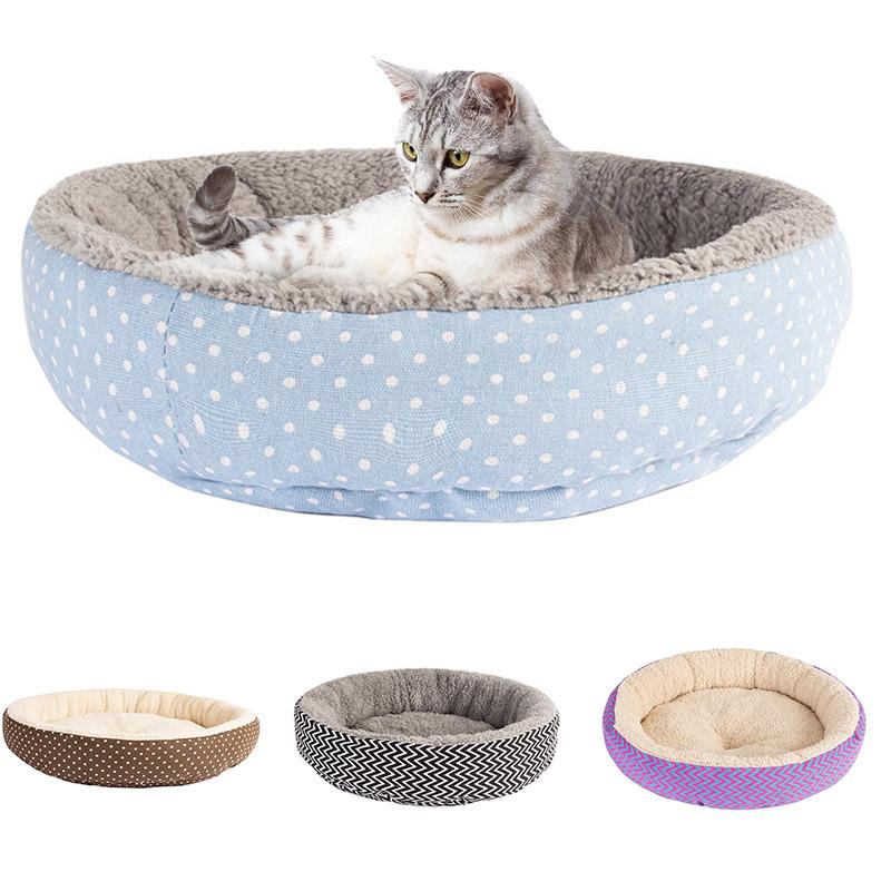Warm Pet Cat Bed House Winter Round Bed Fodable Cat Sleeping Mat Pad Nest Kennel Pet Cushion Kitten Nest Supplies
Warm Pet Cat Bed House Winter Round Bed Fodable Cat Sleeping Mat Pad Nest Kennel Pet Cushion Kitten Nest Supplies