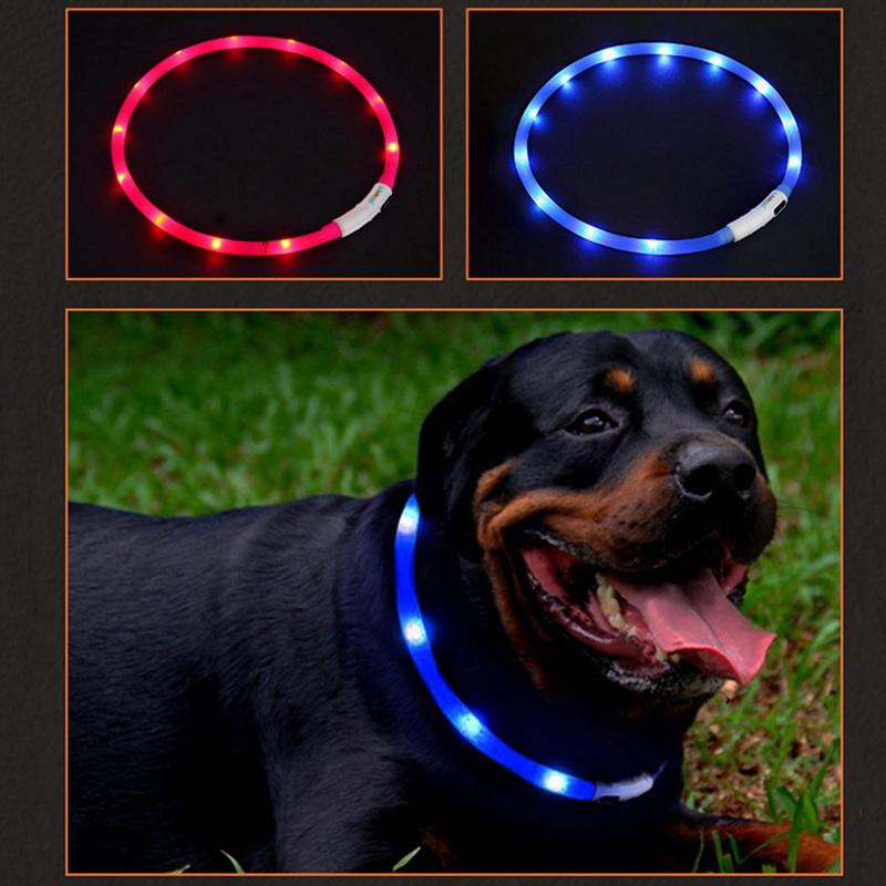Dog Supplies USB Collar Rechargeable Safe Warn LED Dog Collar Adjustable Silicone Cut to Resize 1S426##
Dog Supplies USB Collar Rechargeable Safe Warn LED Dog Collar Adjustable Silicone Cut to Resize 1S426##