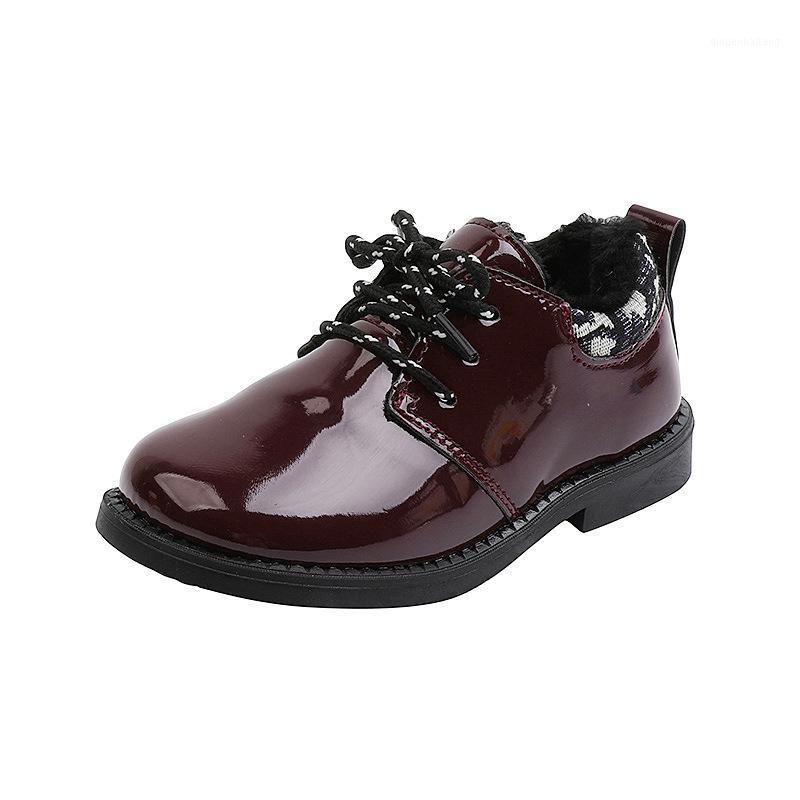COZULLAA Children Winter Warm Plush Lining Fashion Patent Leather Shoes Kids Girls Boys Lace-Up Cotton Shoes Size 26-361, Black
COZULLAA Children Winter Warm Plush Lining Fashion Patent Leather Shoes Kids Girls Boys Lace-Up Cotton Shoes Size 26-361, Black