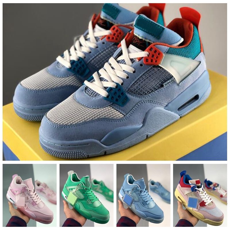 Union 4 Cream Sail Green 2020 Basketball Shoes Women Mens Trainers Sneakers High 4s LA Guava Ice Pink Jumpman Sports zapatos Size 13, #1
Union 4 Cream Sail Green 2020 Basketball Shoes Women Mens Trainers Sneakers High 4s LA Guava Ice Pink Jumpman Sports zapatos Size 13, #1