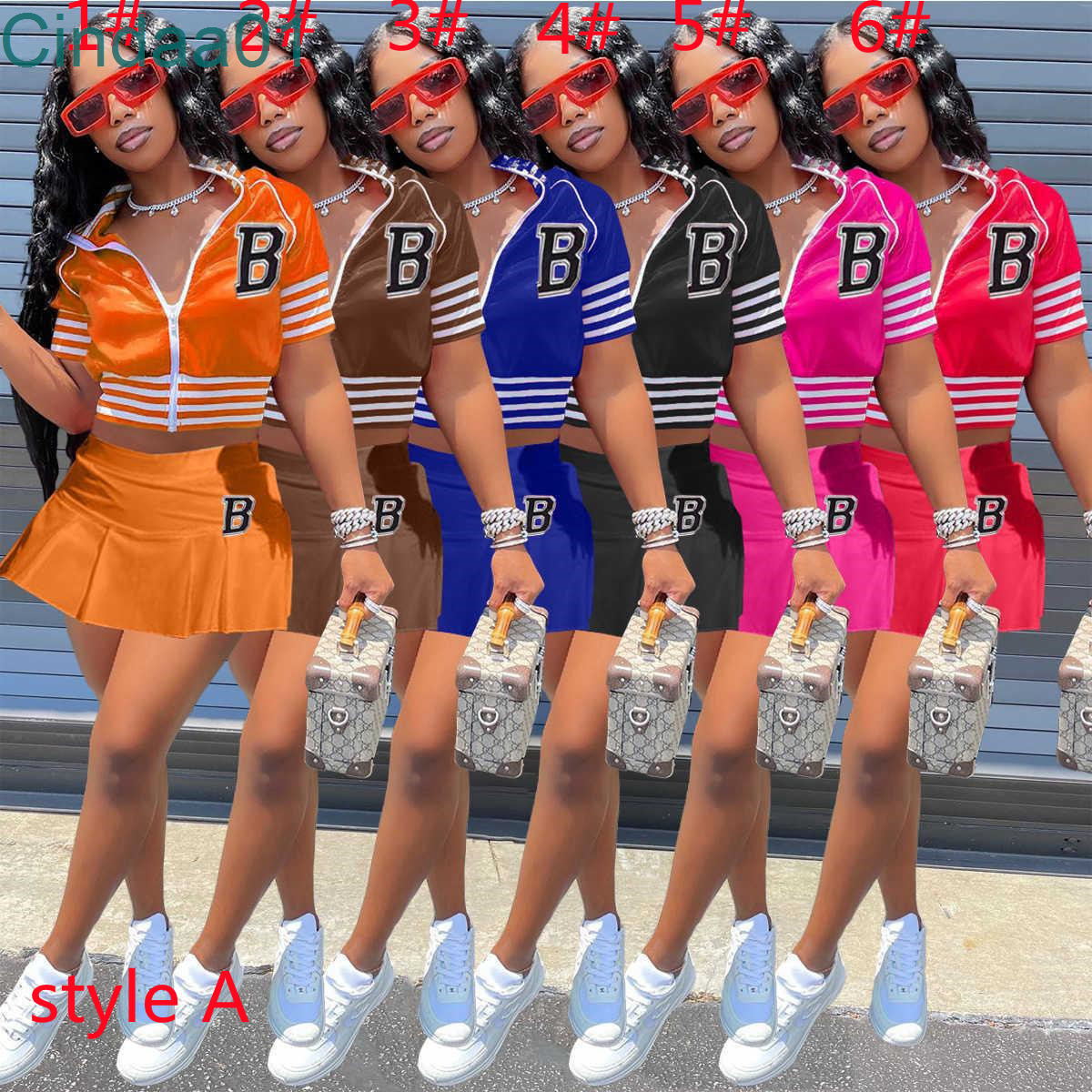 Womens Designer Clothing Tracksuits 2022 Summer Baseball Suit Letter Printed Short Sleeve Skirt Outfits Two Piece Sportswear, Yellow
Womens Designer Clothing Tracksuits 2022 Summer Baseball Suit Letter Printed Short Sleeve Skirt Outfits Two Piece Sportswear, Yellow