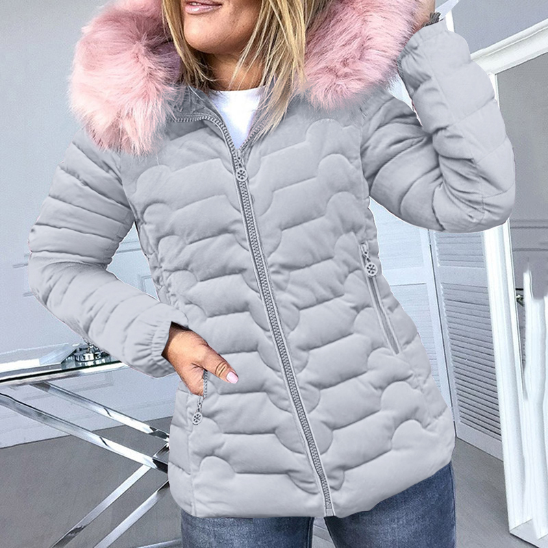 Big Fur Winter Jacket Women Velvet Coat Warm Cotton Padded Parkas Female Jacket Plus Size 4XL Woman Fashion Basic Snow Outerwear 201019