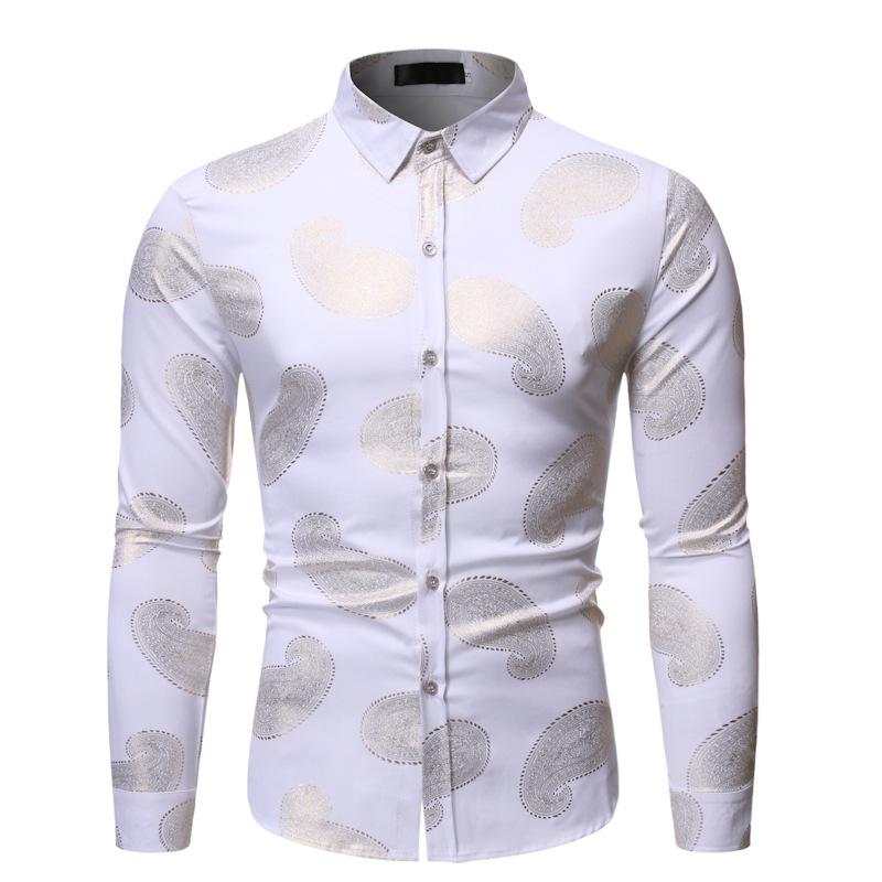White Paisley Print Shirt Men Slim Fit Chemise Homme 2020 Mens Wedding Tuxedo Dress Shirts Camisa Social Masculina
White Paisley Print Shirt Men Slim Fit Chemise Homme 2020 Mens Wedding Tuxedo Dress Shirts Camisa Social Masculina