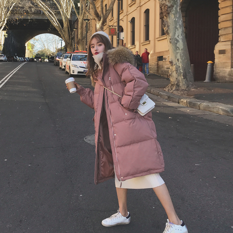 Parka Autumn Winter Jacket Women Clothes Vintage Korean Coat Female Women's Down Cotton Jacket Warm Thick Long Parkas Oversized 201217