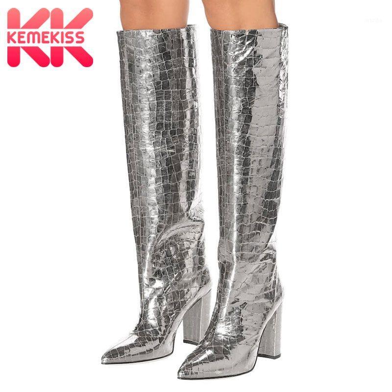 KemeKiss Plus Size 33-48 Women Knee High Boots New 2020 Brand High Quality Shoes Women Warm Pointed Toe Pattern Leather Footwear1, White
KemeKiss Plus Size 33-48 Women Knee High Boots New 2020 Brand High Quality Shoes Women Warm Pointed Toe Pattern Leather Footwear1, White