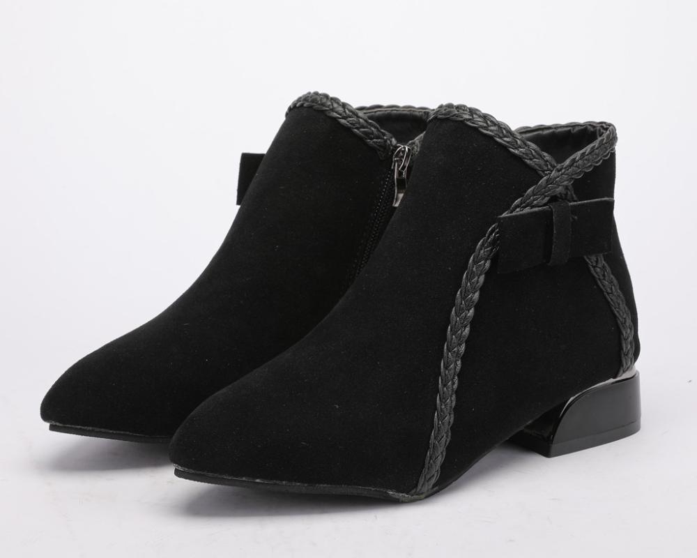 Women's Casual Fashion Pointed Thick Square heel Boots Low Heel Ankle Boots1, As pic
Women's Casual Fashion Pointed Thick Square heel Boots Low Heel Ankle Boots1, As pic