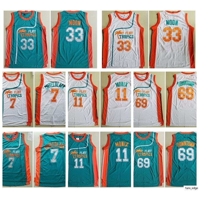 Men's Flint Tropics Movie Edition #33 Jackie MOON Embroidered 11 ED Monix 7 Coffee Black 69 Downtown Basketball NCAA Jersey
Men's Flint Tropics Movie Edition #33 Jackie MOON Embroidered 11 ED Monix 7 Coffee Black 69 Downtown Basketball NCAA Jersey