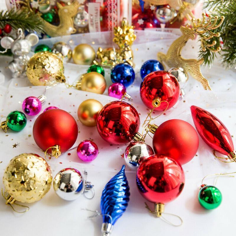 30pcs/set Christmas Colorful Ball Tree Pendant Bauble Hanging Ornament Xmas Home Birthday Party New year Decoration1
30pcs/set Christmas Colorful Ball Tree Pendant Bauble Hanging Ornament Xmas Home Birthday Party New year Decoration1