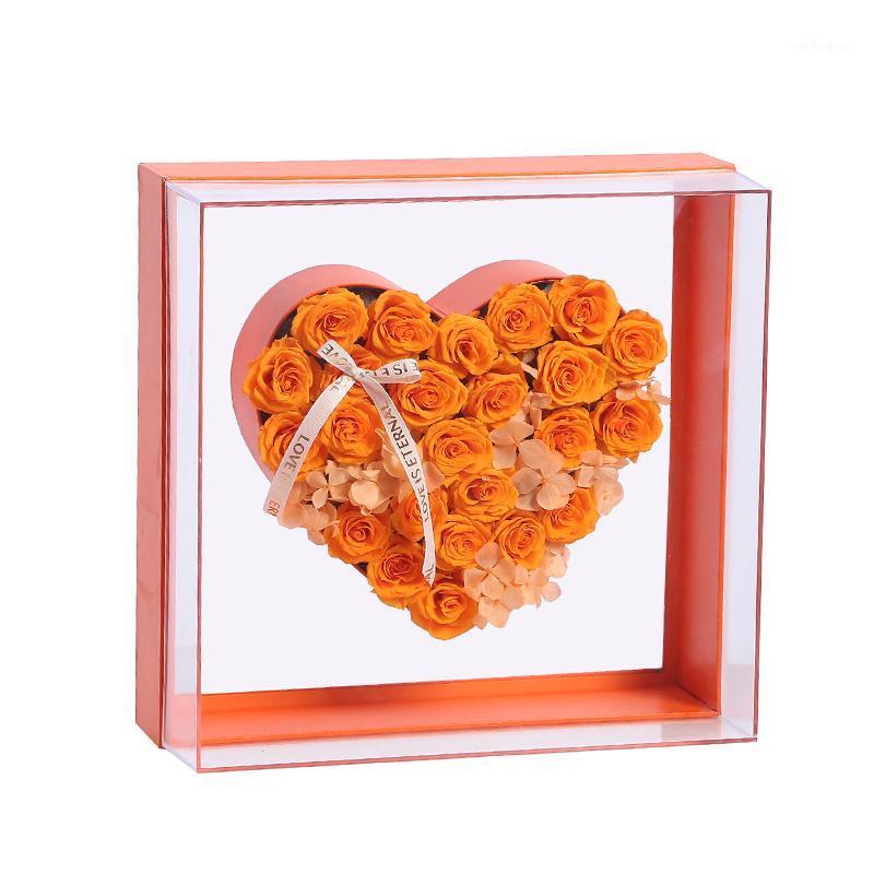 Acrylic Flower Box Rose Bouquet Gift Packaging Box Empty Transparent Valentine's Day Surprise Boxes1
Acrylic Flower Box Rose Bouquet Gift Packaging Box Empty Transparent Valentine's Day Surprise Boxes1