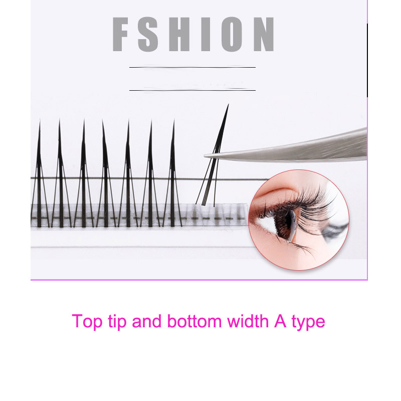 A-type Grafted Hair Planting Eyelashes Natural Artificial False Eyelashes Makeup 7 Pairs