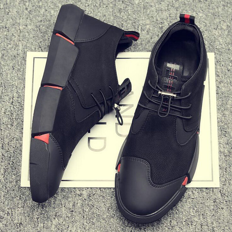 Brand High Quality All Black Men's Leather Casual Shoes Fashion Sneakers Winter Keep Warm with Fur Flats Big Size 2020 New tyu7 C1120
Brand High Quality All Black Men's Leather Casual Shoes Fashion Sneakers Winter Keep Warm with Fur Flats Big Size 2020 New tyu7 C1120