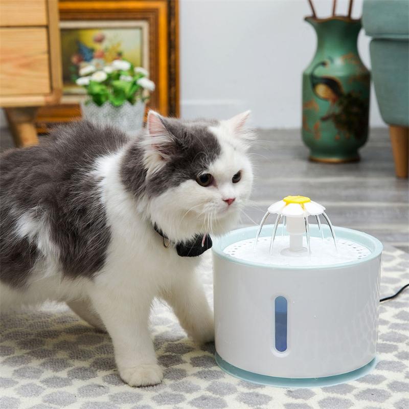 2.4L LED Pet Cat Drinking Fountain Dispenser Electric Automatic Pet Dog Cat Water Fountain Water Feeder For Dog
2.4L LED Pet Cat Drinking Fountain Dispenser Electric Automatic Pet Dog Cat Water Fountain Water Feeder For Dog