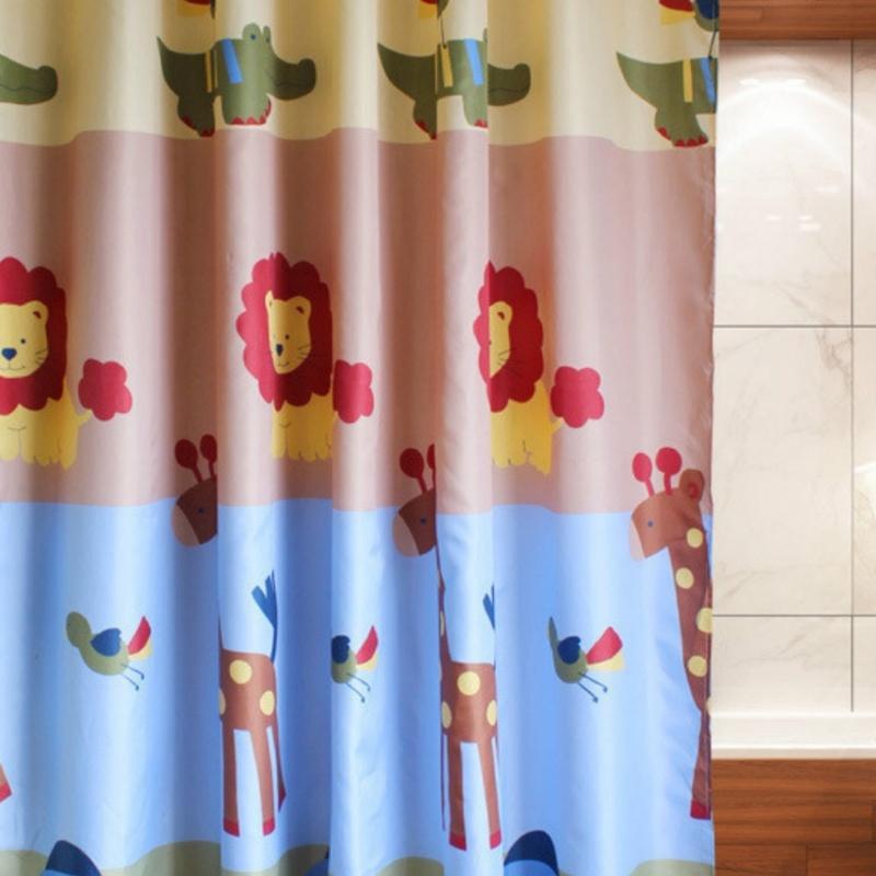 Cartoon Animal Lion Shower Curtain Polyester Waterproof Mildew Home Shower Curtains Bathroom Partition Waterproof 
Cartoon Animal Lion Shower Curtain Polyester Waterproof Mildew Home Shower Curtains Bathroom Partition Waterproof