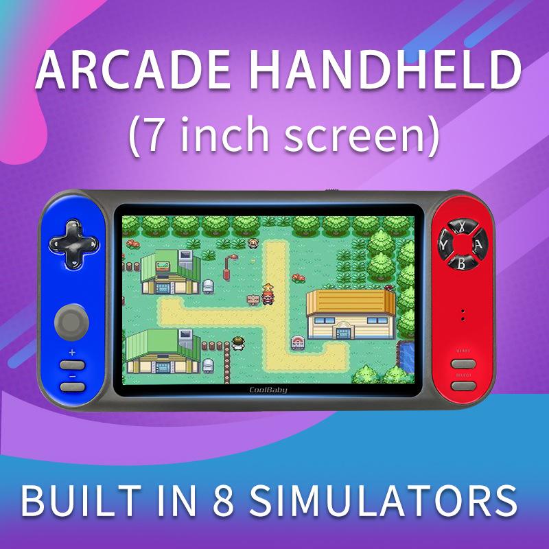 Retro Game Console Portable Handheld 7.0" Handheld Game Console Supports 128-bit 64-bit 32-bit Arcade Games
Retro Game Console Portable Handheld 7.0" Handheld Game Console Supports 128-bit 64-bit 32-bit Arcade Games