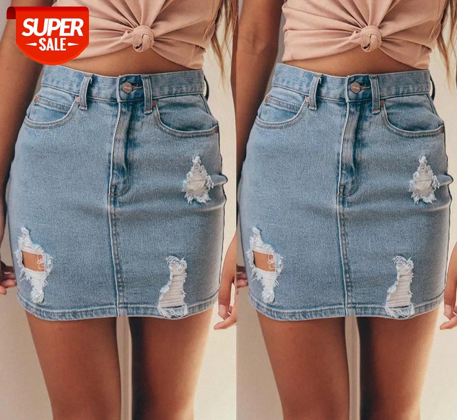 Meihuida 2019 Sexy Ladies Hole Denim Skirts Women's High Waist Mini Skirt Casual Bag Hip Skirt Slim Solid Faldas De Mujer #425Q, White;black
Meihuida 2019 Sexy Ladies Hole Denim Skirts Women's High Waist Mini Skirt Casual Bag Hip Skirt Slim Solid Faldas De Mujer #425Q, White;black