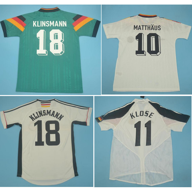 Top 1988 1990 1992 Germany Retro soccer jerseys 1994 1998 2004 KLINSMANN football shirt KLOSE jersey MATTHAUS maillot de foot, Germany1998home
Top 1988 1990 1992 Germany Retro soccer jerseys 1994 1998 2004 KLINSMANN football shirt KLOSE jersey MATTHAUS maillot de foot, Germany1998home