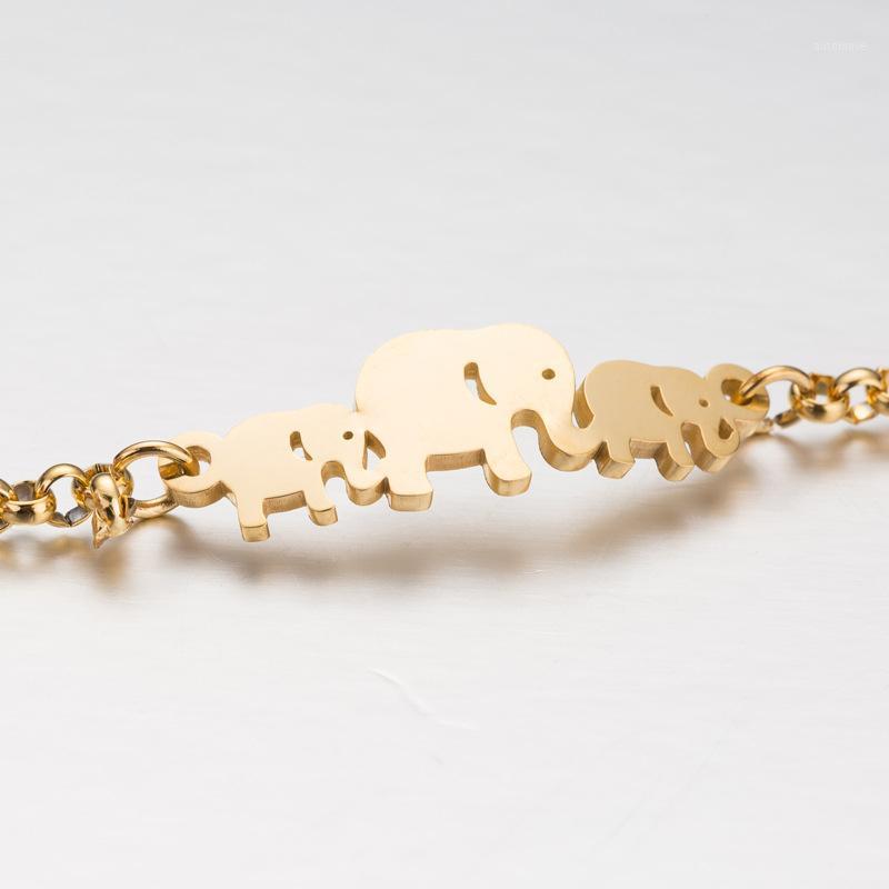 Lovely Elephant Pendant Necklace Earring Bracelet Anklet for Women and Kids1
