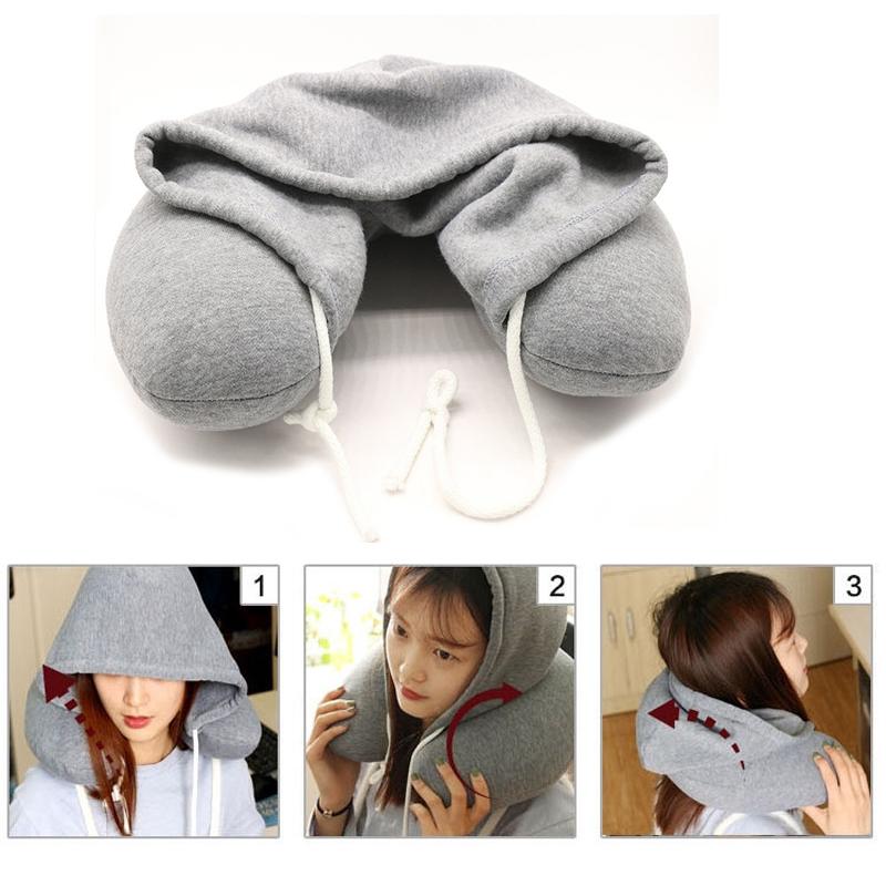 Body Neck Pillow Solid Grey Nap Cotton Particle Pillow Soft Hooded U-pillow Textile Home Airplane Car Travel Accessories
Body Neck Pillow Solid Grey Nap Cotton Particle Pillow Soft Hooded U-pillow Textile Home Airplane Car Travel Accessories