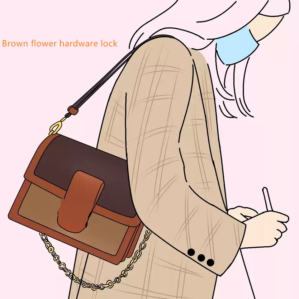 Luxury Designer Women Brown Flower Pattern Shoulder bag Classic Crosbody Messenger bag Leather Free Shipping Good Quality Three Size.
Luxury Designer Women Brown Flower Pattern Shoulder bag Classic Crosbody Messenger bag Leather Free Shipping Good Quality Three Size.