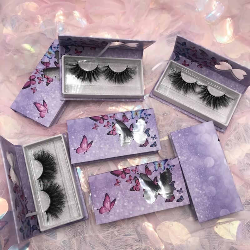 2021 New Arrivals 25mm 3D Mink Fluffy Eyelashes with Purple Butterfly Cases Real Mink Lashes
2021 New Arrivals 25mm 3D Mink Fluffy Eyelashes with Purple Butterfly Cases Real Mink Lashes