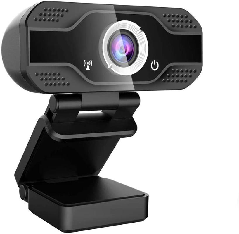 HBUDS Webcam with Microphone, 1080P HD Streaming USB Webcam for PC,MAC, Laptop, Plug and Play,Web Camera for Youtube, Black
HBUDS Webcam with Microphone, 1080P HD Streaming USB Webcam for PC,MAC, Laptop, Plug and Play,Web Camera for Youtube, Black