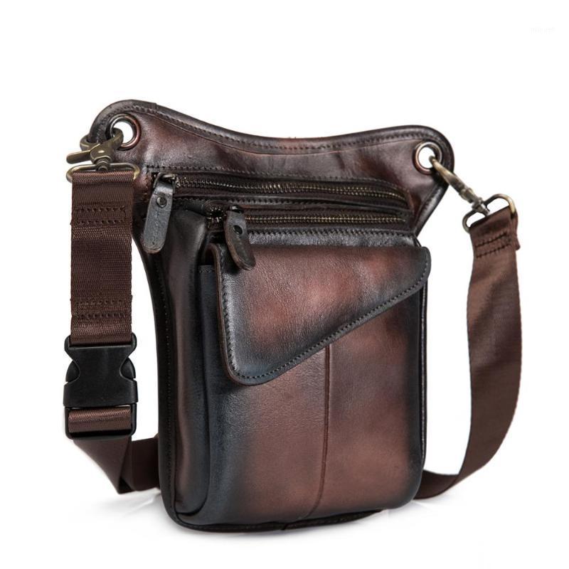 Genuine Original Leather Men Design Casual Sling One Shoulder Messenger Bag Fashion Fanny Waist Belt Pack Drop Leg Bag 211-3db1, Black
Genuine Original Leather Men Design Casual Sling One Shoulder Messenger Bag Fashion Fanny Waist Belt Pack Drop Leg Bag 211-3db1, Black