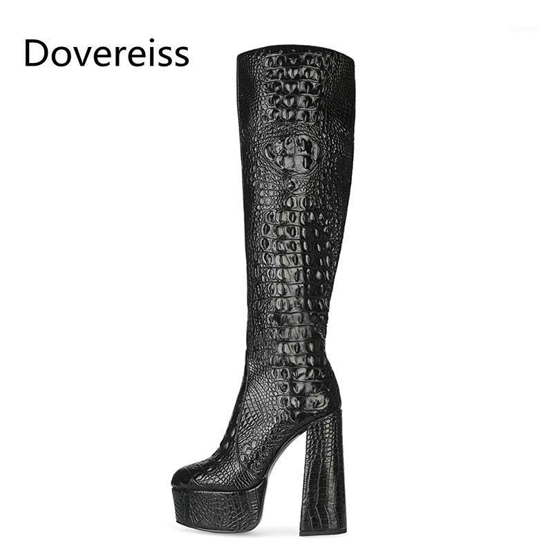 Dovereiss Fashion Women's Shoes Winter Pointed Toe Block heels Waterproof new Ladies Boots Knee High Boots Concise Mature 451, Black
Dovereiss Fashion Women's Shoes Winter Pointed Toe Block heels Waterproof new Ladies Boots Knee High Boots Concise Mature 451, Black