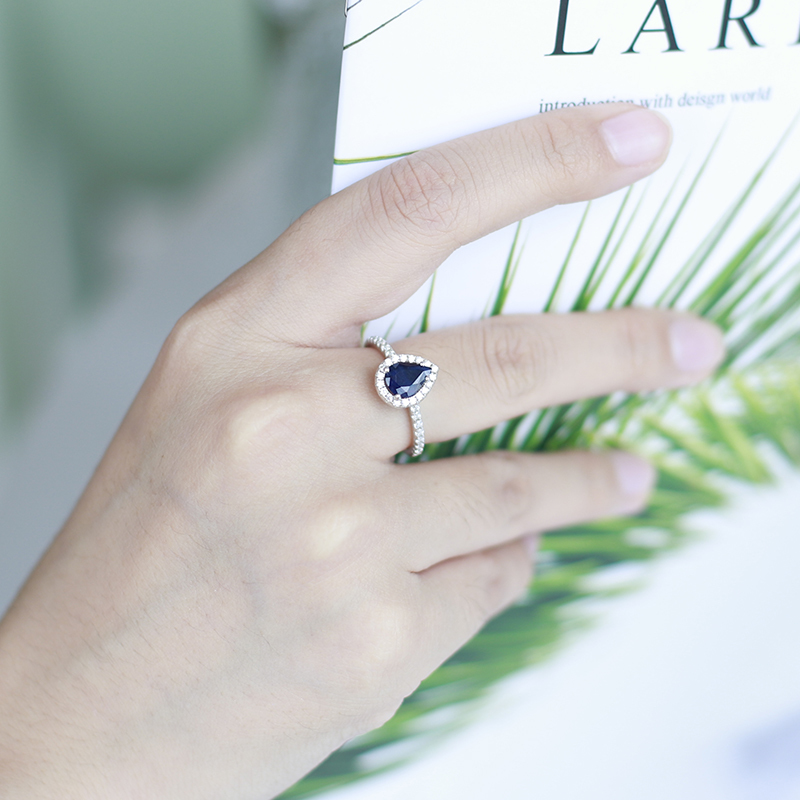 Gem's Ballet 1.29Ct Natural Blue Sapphire Gemstone Ring For Women 925 Sterling Silver Classic Wedding Rings Fine Jewelry Y1124
Gem's Ballet 1.29Ct Natural Blue Sapphire Gemstone Ring For Women 925 Sterling Silver Classic Wedding Rings Fine Jewelry Y1124