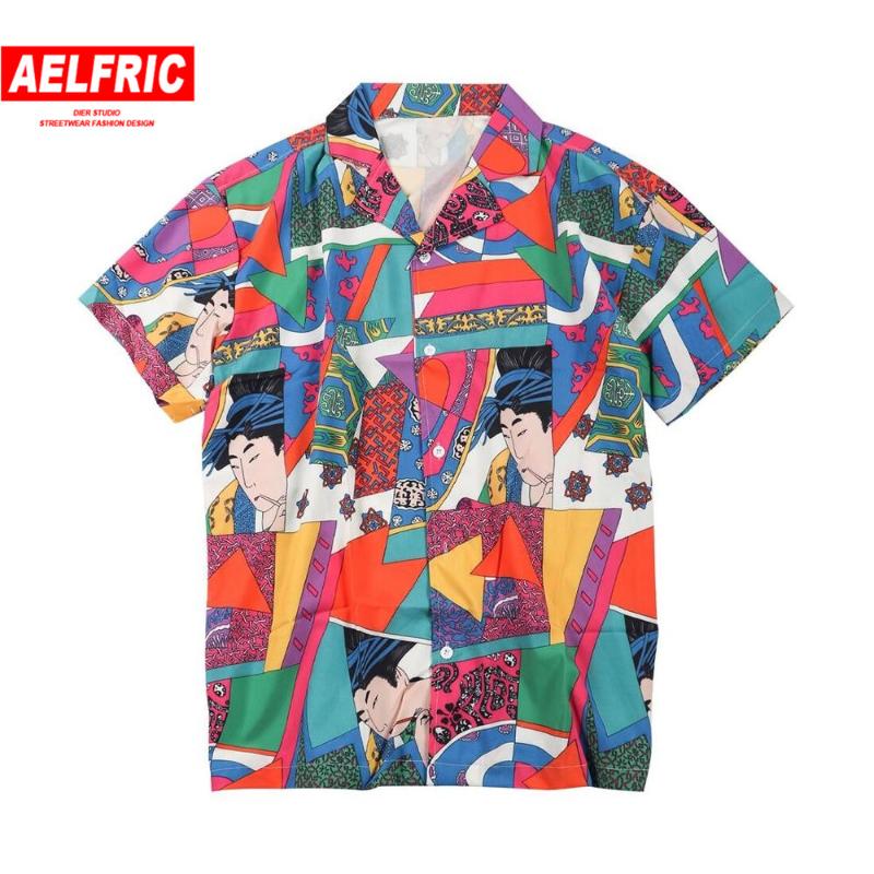Aelfric Vintage Hawaiian Shirts Women Hip Hop Japanese Style Streetwear Ukiyoe Casual Shirt Women Short Sleeve Shirt Oversized, Blue
Aelfric Vintage Hawaiian Shirts Women Hip Hop Japanese Style Streetwear Ukiyoe Casual Shirt Women Short Sleeve Shirt Oversized, Blue
